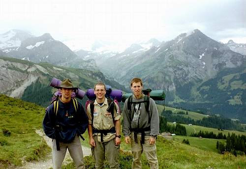 Hike: Pesado, Garfield und Fux.