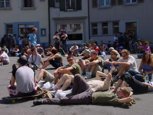 Hochbetrieb in der Altstadt.