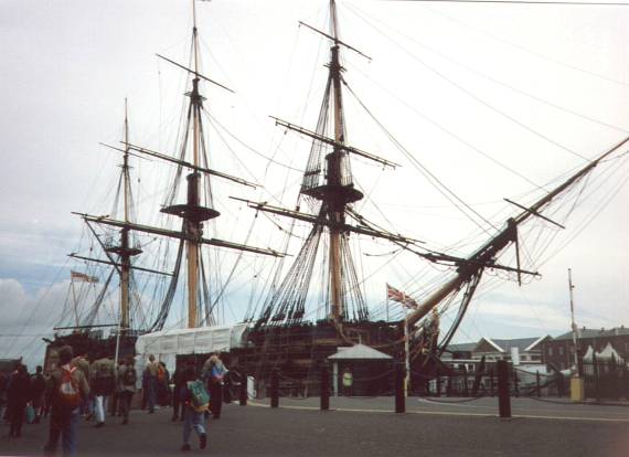 Hafen von Portsmouth.