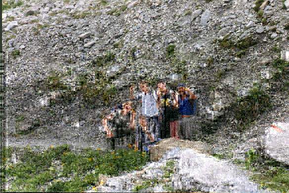 Gruppenfoto der Elite.