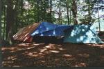 Zelt, Vorzelt und Materialzelt