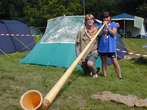 Spirou, Alphorn und Engl