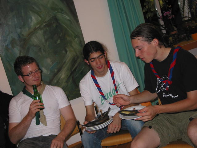 Die Aktiven sind f&uuml;r einmal Nebenfiguren. (Akado und Spatz)