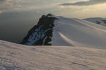 Blick nach Norden zum Mittelgipfel (3243m).