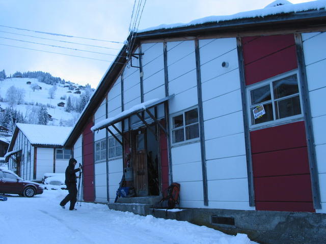 Unsere Unterkunft in Lenk im Simmental.