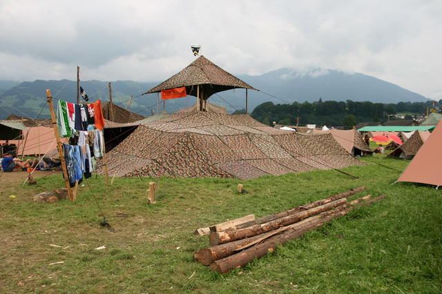 Gut getarnt. Pfadi Altberg.