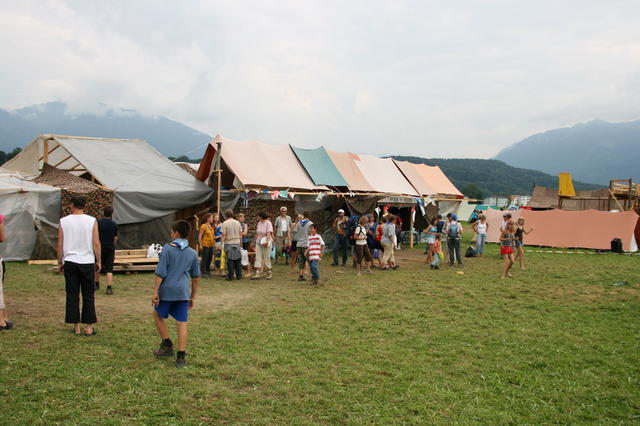 Lagerplatz der Pfadi Reiden.