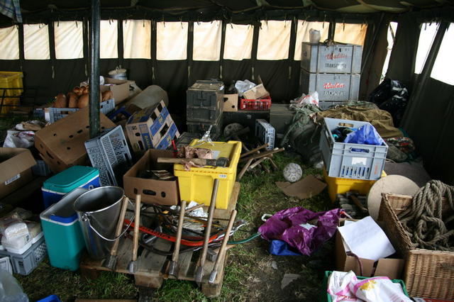 Materialdepot von Wildenstein.