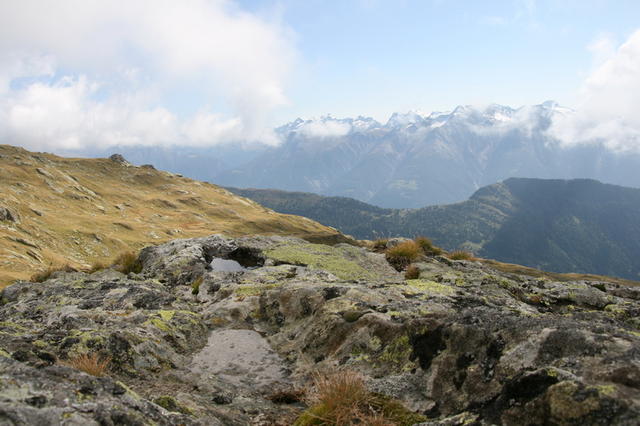 Blick nach Osten in Richtung Riederfurka.