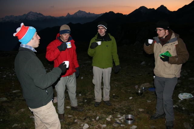 Glühwein sorgt für warme Mägen.