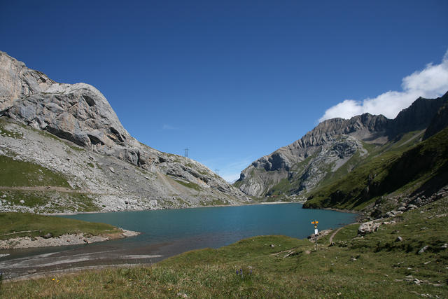  Blick zurück zur Bergstation der Sanetscherbahn.