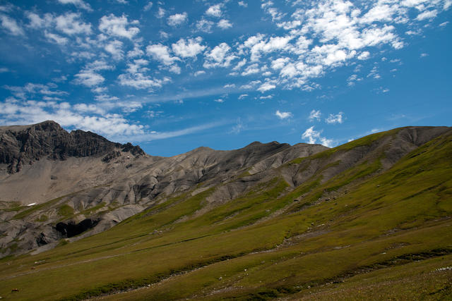 Grat von Col du Sanetsch zum Arpelistock.