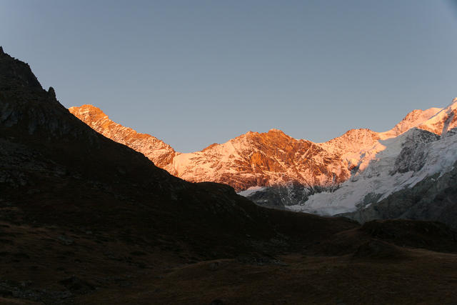 Abendstimmung auf 2200m.