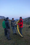 Abenddämmerung beim Camp (2379m).